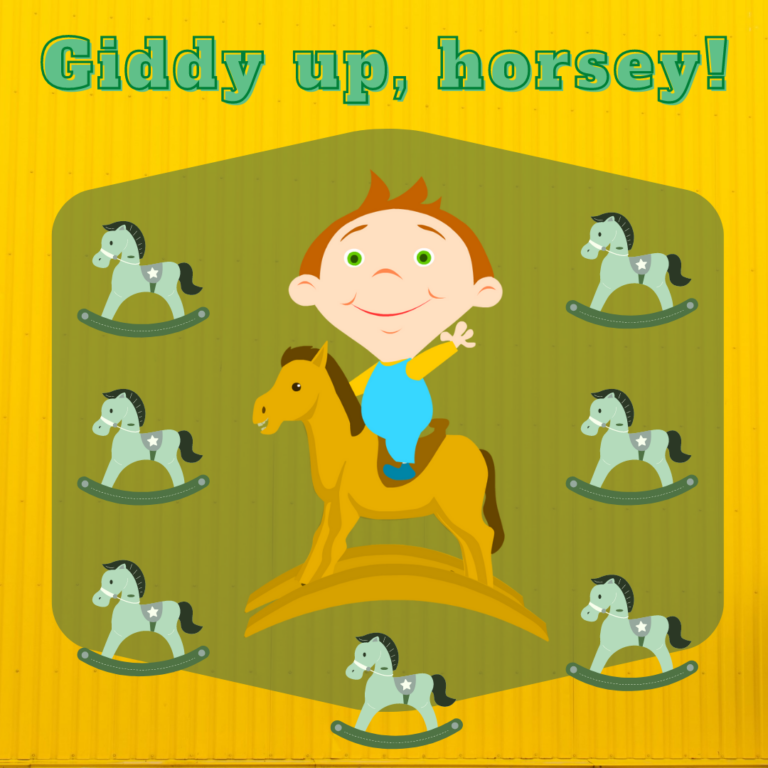 Giddy up, horsey!